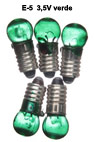 lampadina-e5-verde-5-pz-